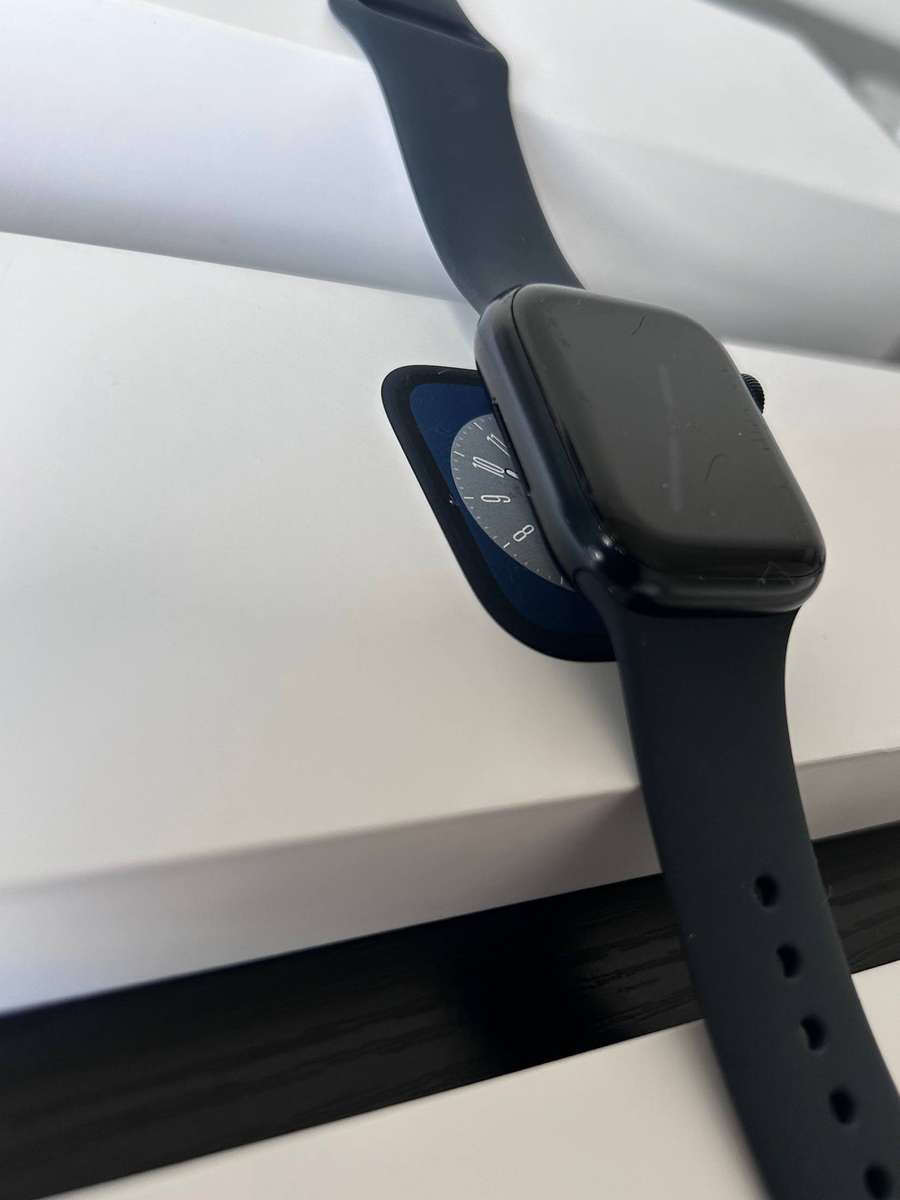 Apple Watch Series 8 41mm GPS (Midnight Aluminum Case | Midnight Sport Band)