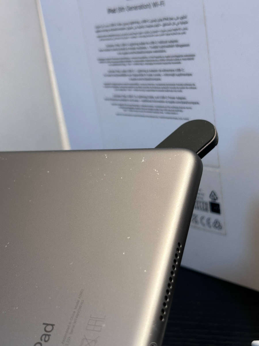 Apple iPad 9th Generation 64GB Wi-Fi (Space Grey) - Boxed with Original Accessories