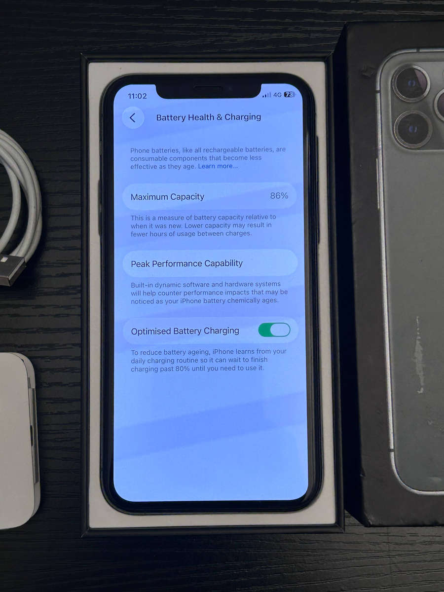 Apple iPhone 11 Pro 64GB (Midnight Green) - Boxed