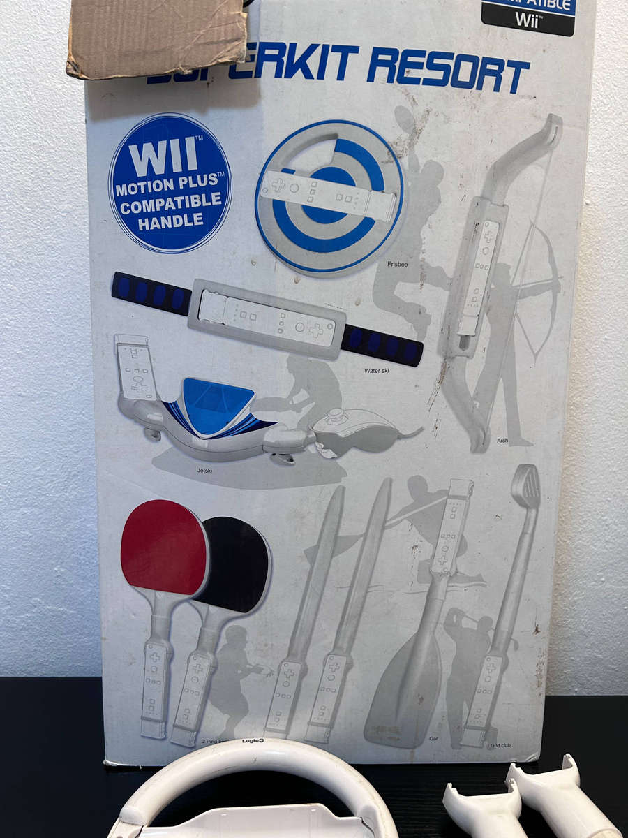 Logic3 Superkit Resort Nintendo Wii Sports Accessory Bundle