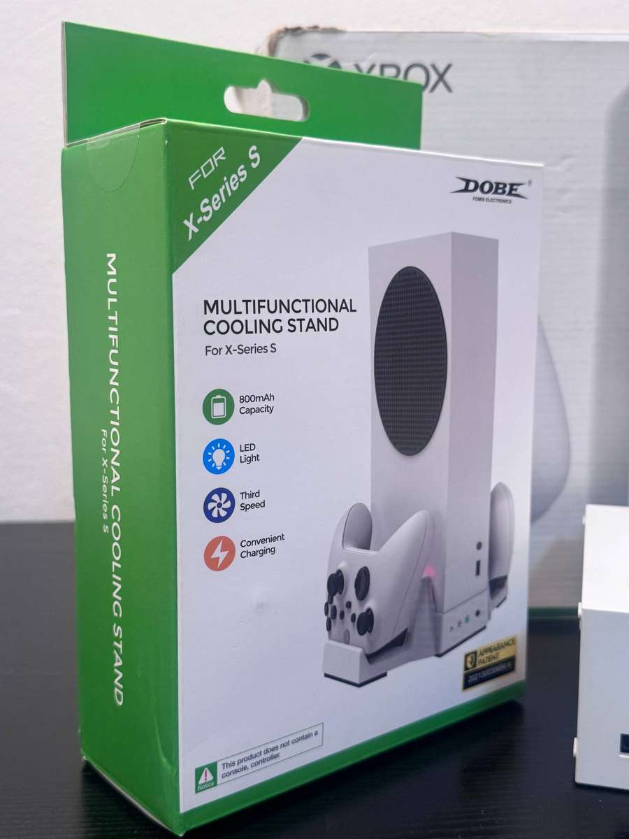 Microsoft Xbox Series S 512GB - White - Two Controllers, Cooling Stand & Box