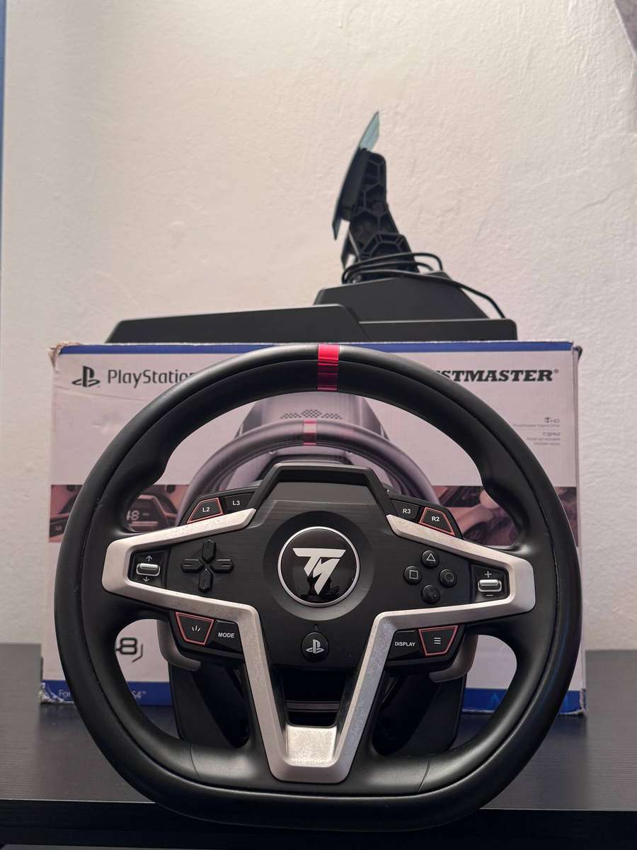 Thrustmaster T248 Force Feedback Racing Wheel & T3PM Pedals for PS5, PS4 & PC - Boxed