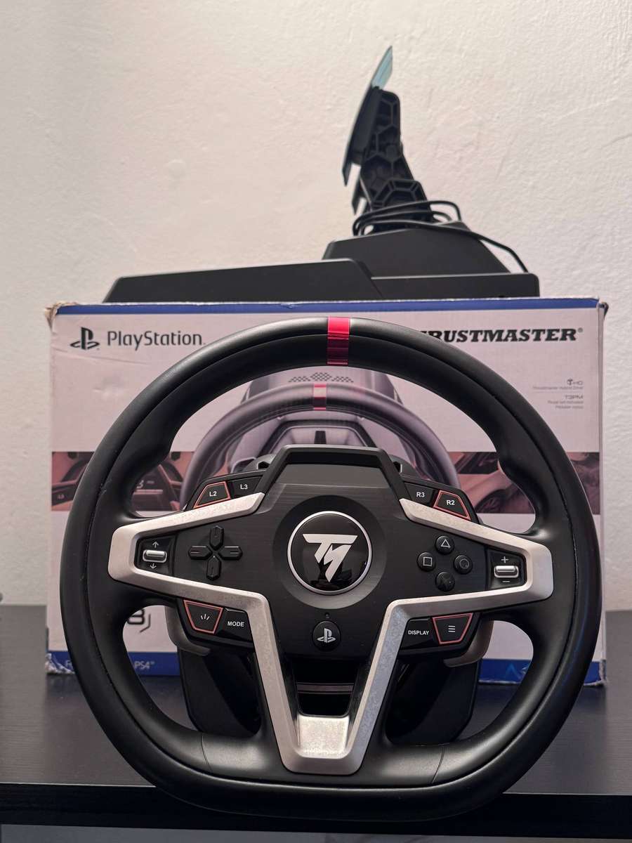 Thrustmaster T248 Force Feedback Racing Wheel & T3PM Pedals for PS5, PS4 & PC - Boxed