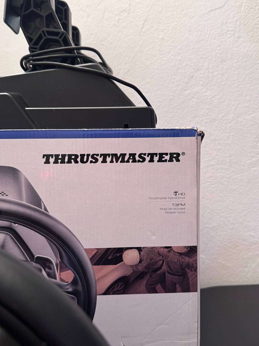 Thrustmaster T248 Force Feedback Racing Wheel & T3PM Pedals for PS5, PS4 & PC - Boxed