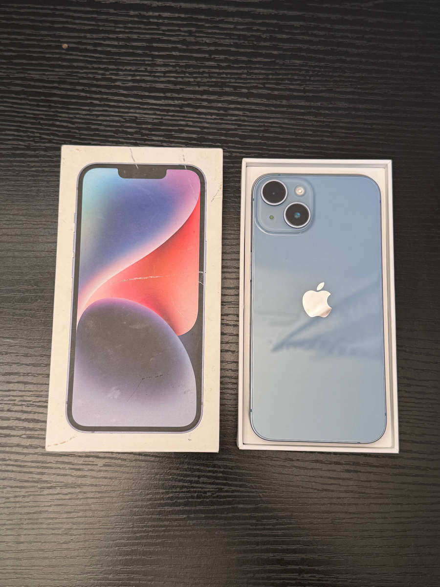Apple iPhone 14 128GB - Blue - Boxed (86% Battery Health)