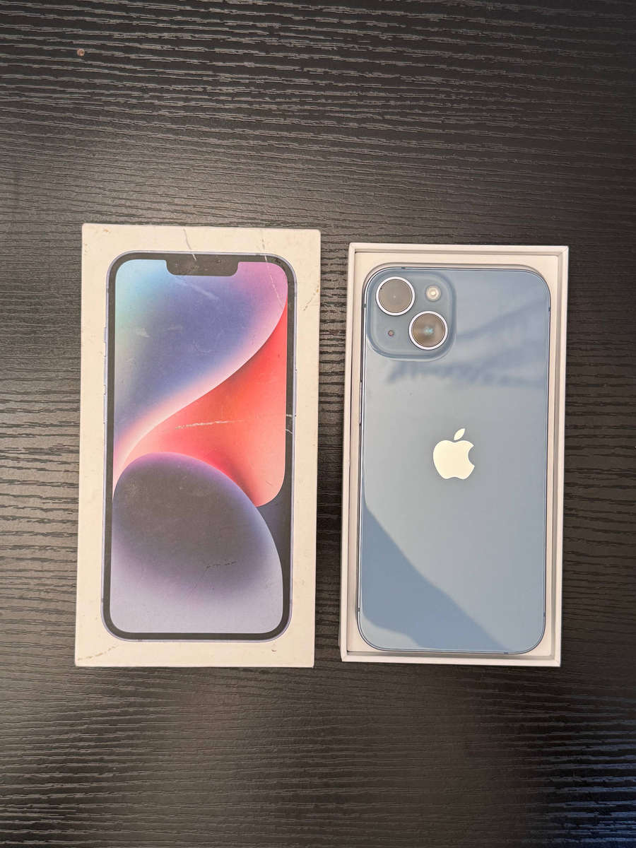 Apple iPhone 14 128GB - Blue - Boxed (86% Battery Health)