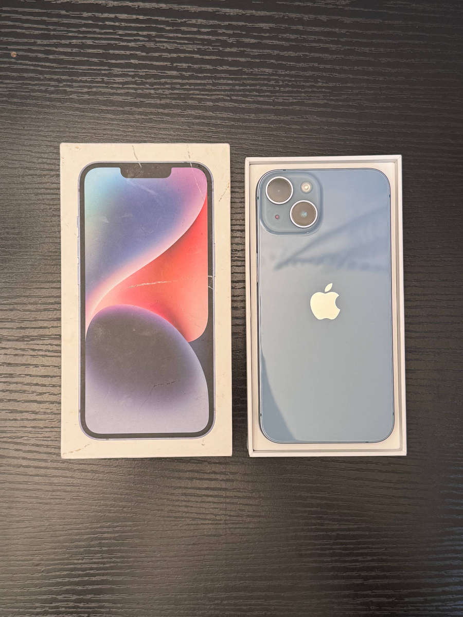 Apple iPhone 14 128GB - Blue - Boxed (86% Battery Health)