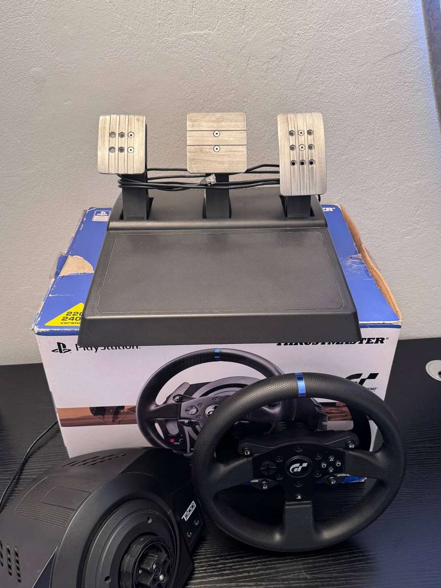 Thrustmaster T300 RS GT Edition Racing Wheel & T3PA 3-Pedal Set (PS5/PS4/PC) + Box