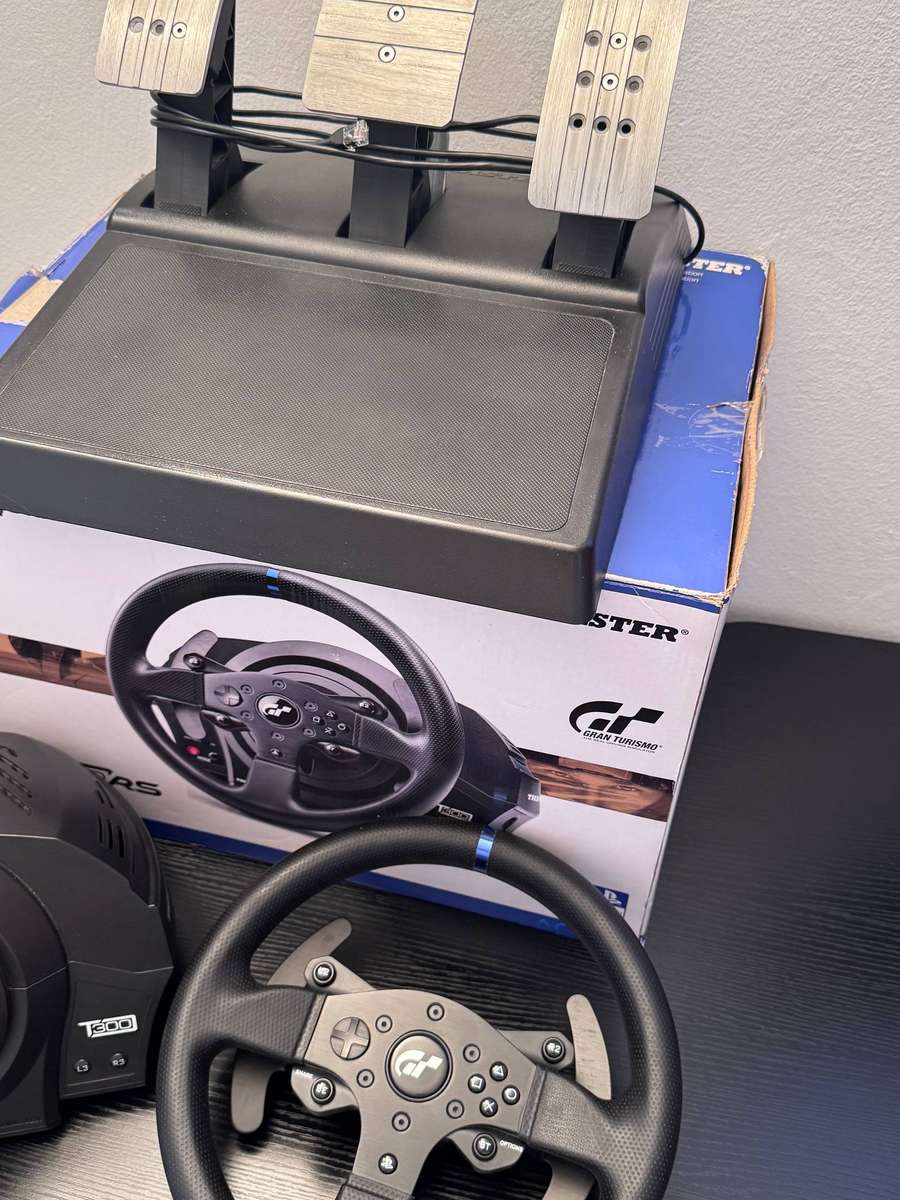 Thrustmaster T300 RS GT Edition Racing Wheel & T3PA 3-Pedal Set (PS5/PS4/PC) + Box