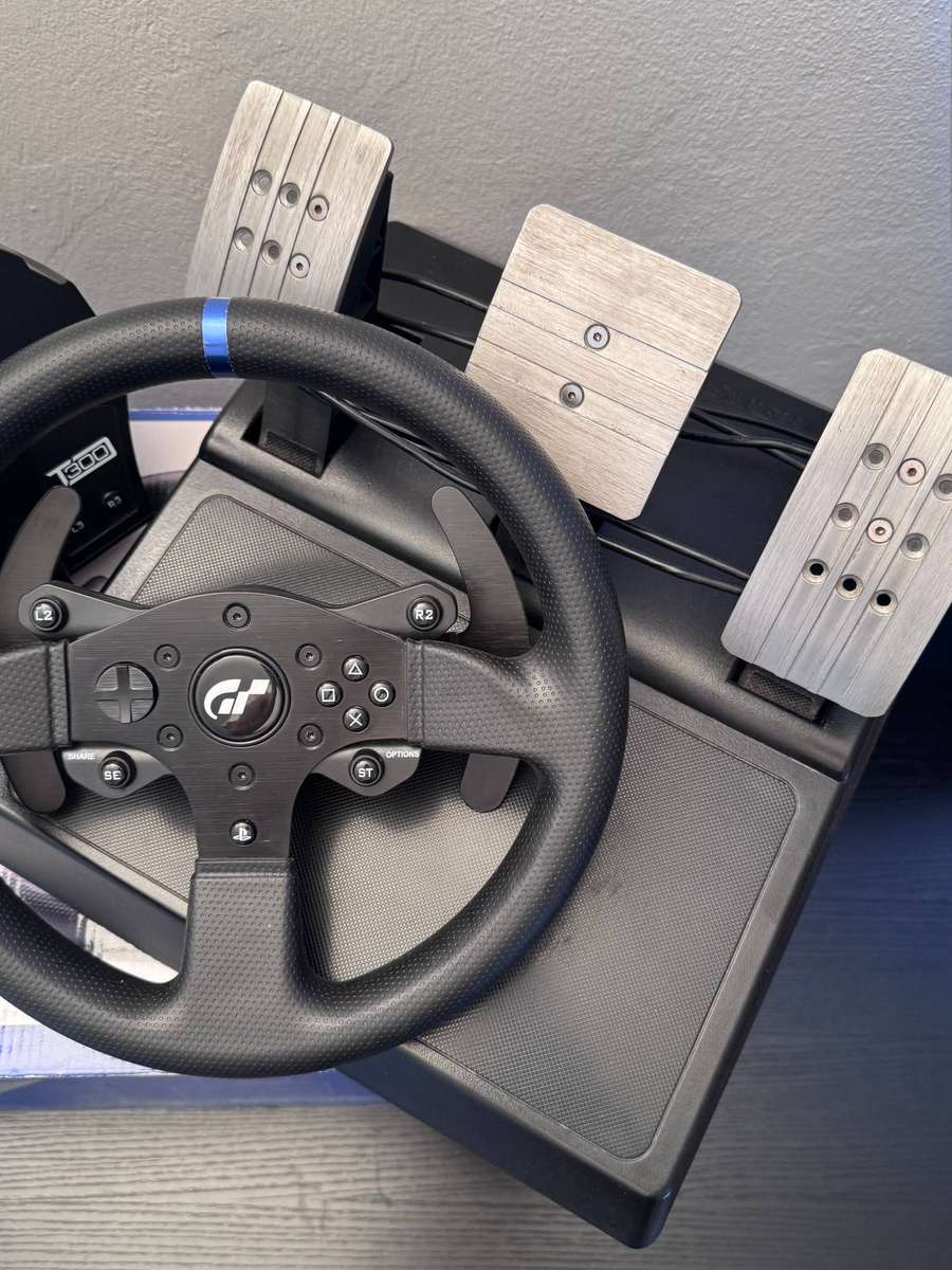 Thrustmaster T300 RS GT Edition Racing Wheel & T3PA 3-Pedal Set (PS5/PS4/PC) + Box