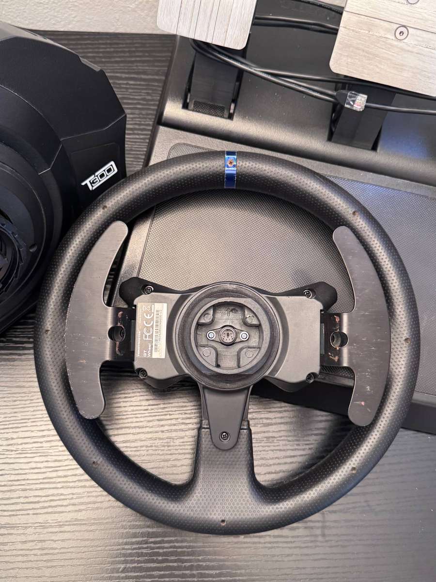 Thrustmaster T300 RS GT Edition Racing Wheel & T3PA 3-Pedal Set (PS5/PS4/PC) + Box