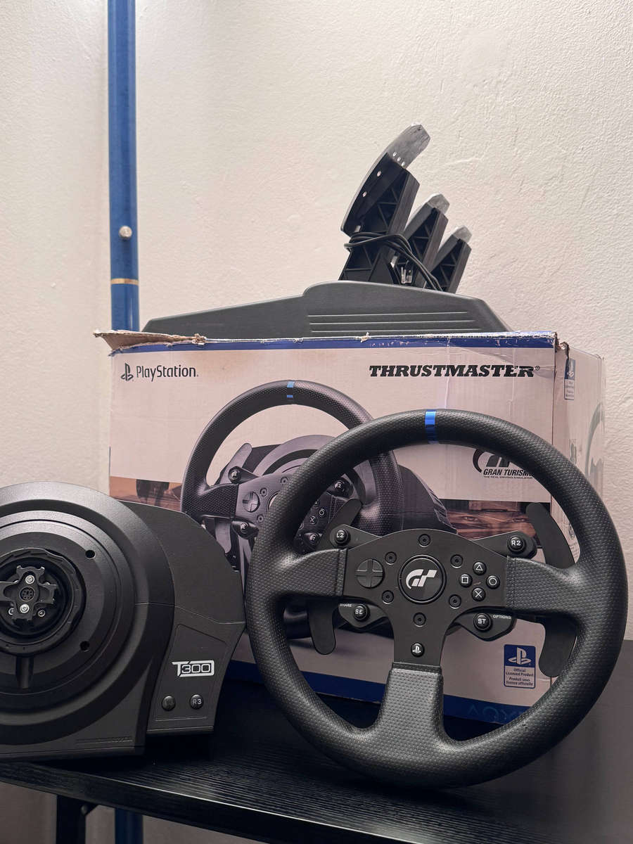 Thrustmaster T300 RS GT Edition Racing Wheel & 3-Pedal Set - PS5 / PS4 / PC