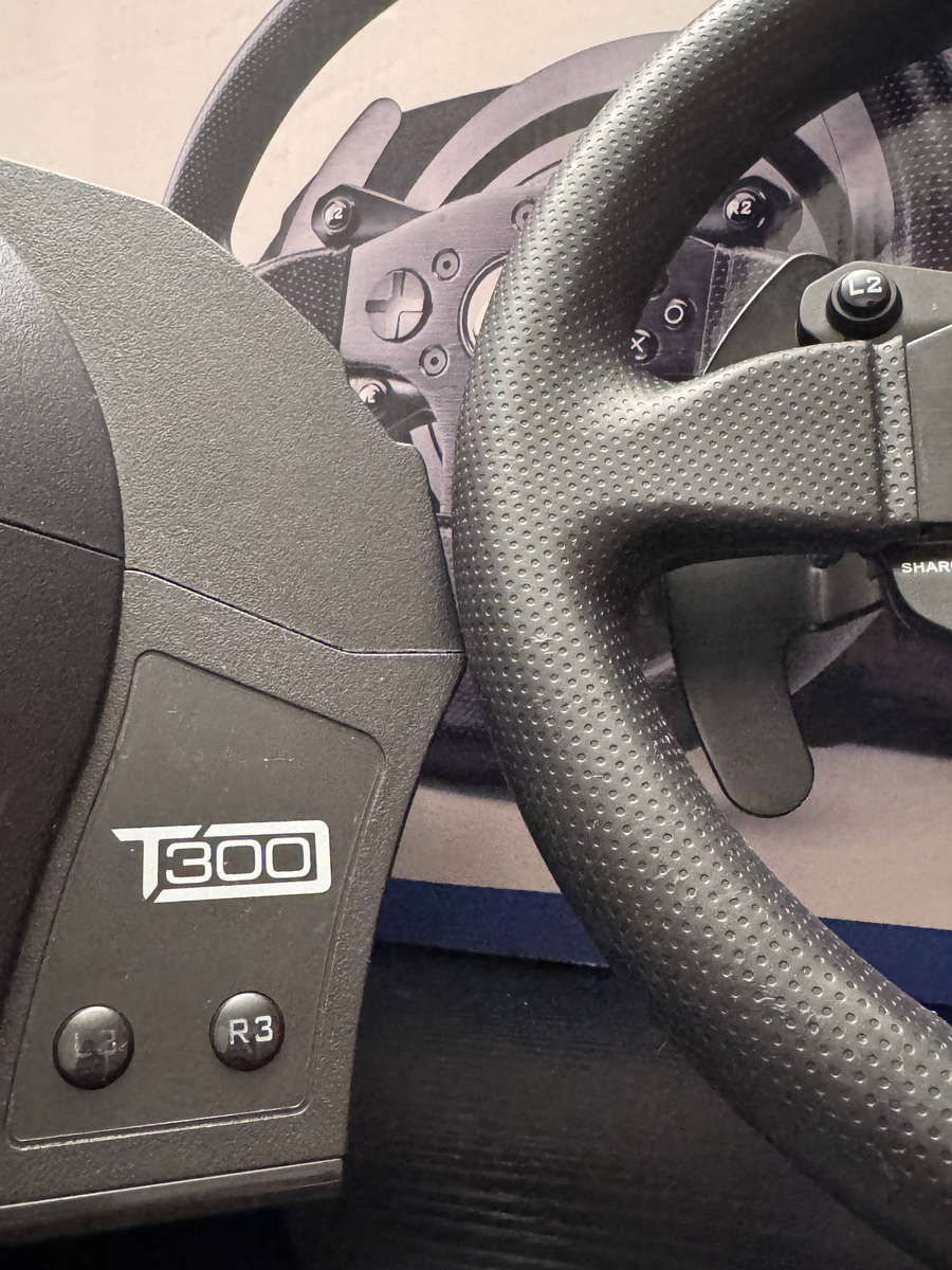 Thrustmaster T300 RS GT Edition Racing Wheel & 3-Pedal Set - PS5 / PS4 / PC