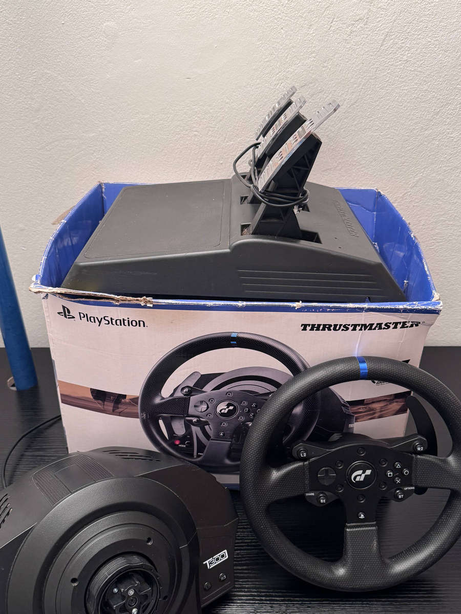 Thrustmaster T300 RS GT Edition Racing Wheel & 3-Pedal Set - PS5 / PS4 / PC