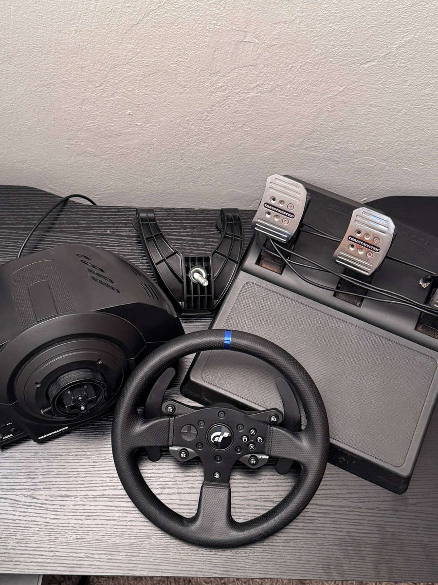 Thrustmaster T300 RS GT Edition Racing Wheel & 3-Pedal Set - PS5 / PS4 / PC