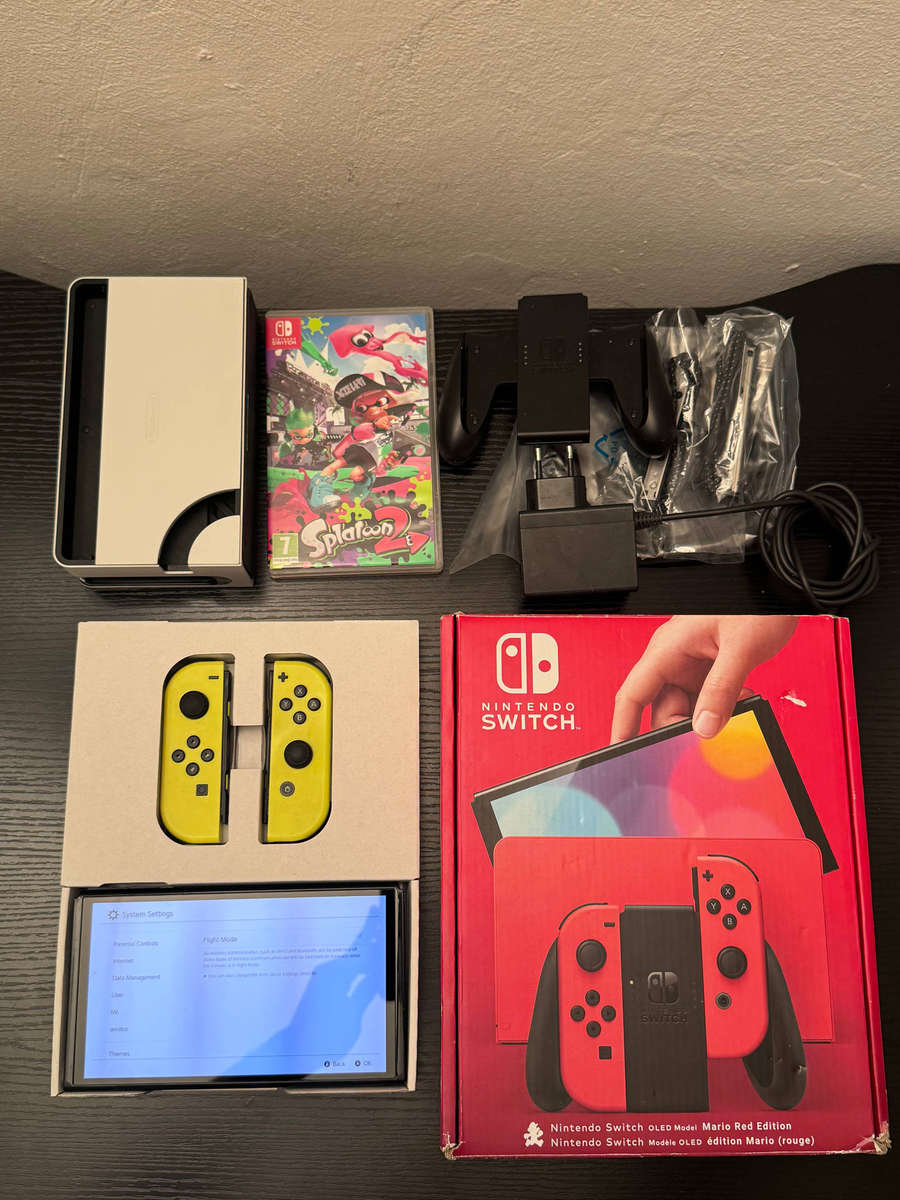 Nintendo Switch OLED Model Console - White - Nintendo Switch