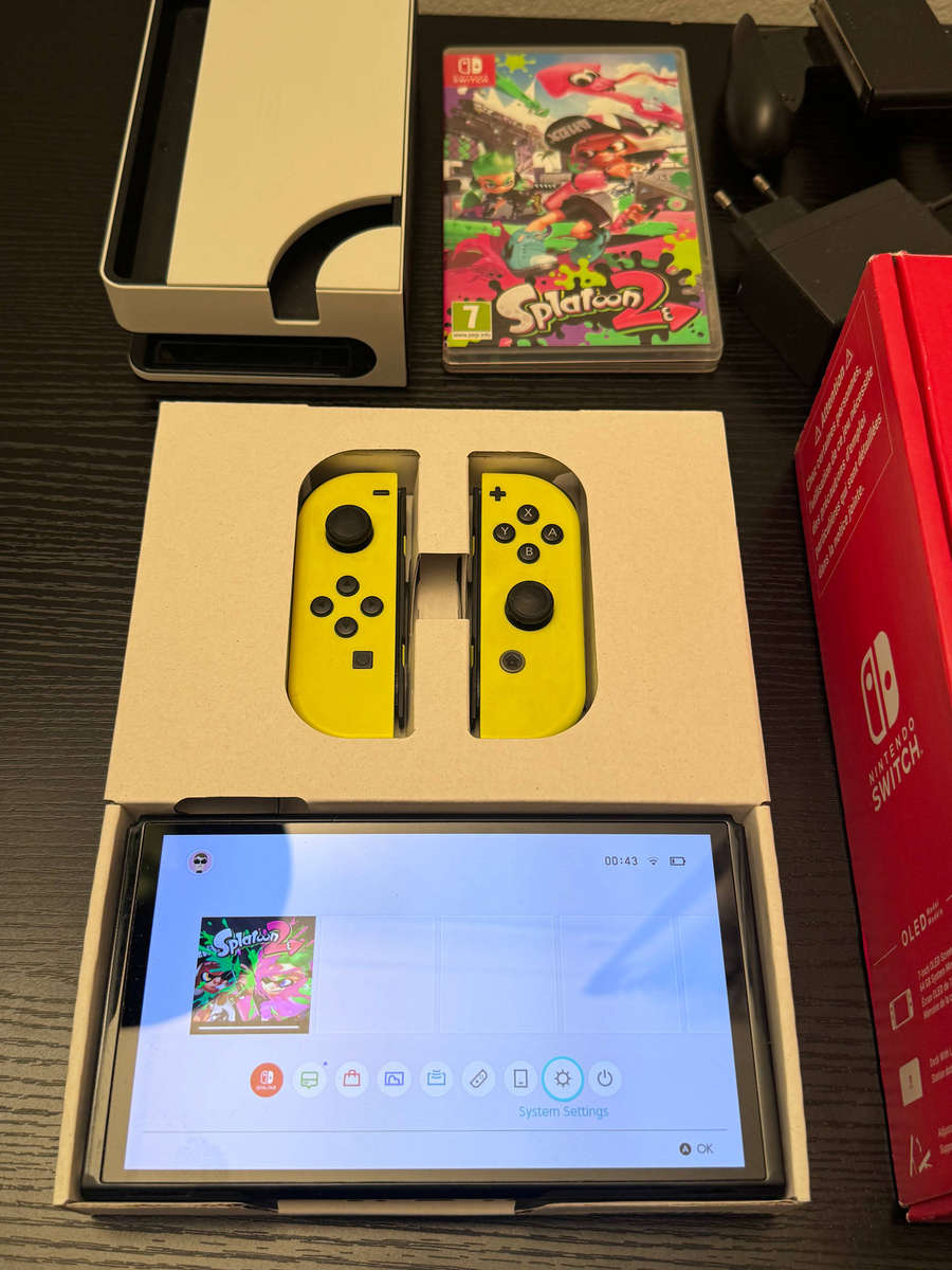 Nintendo Switch OLED Model Console - White - Nintendo Switch