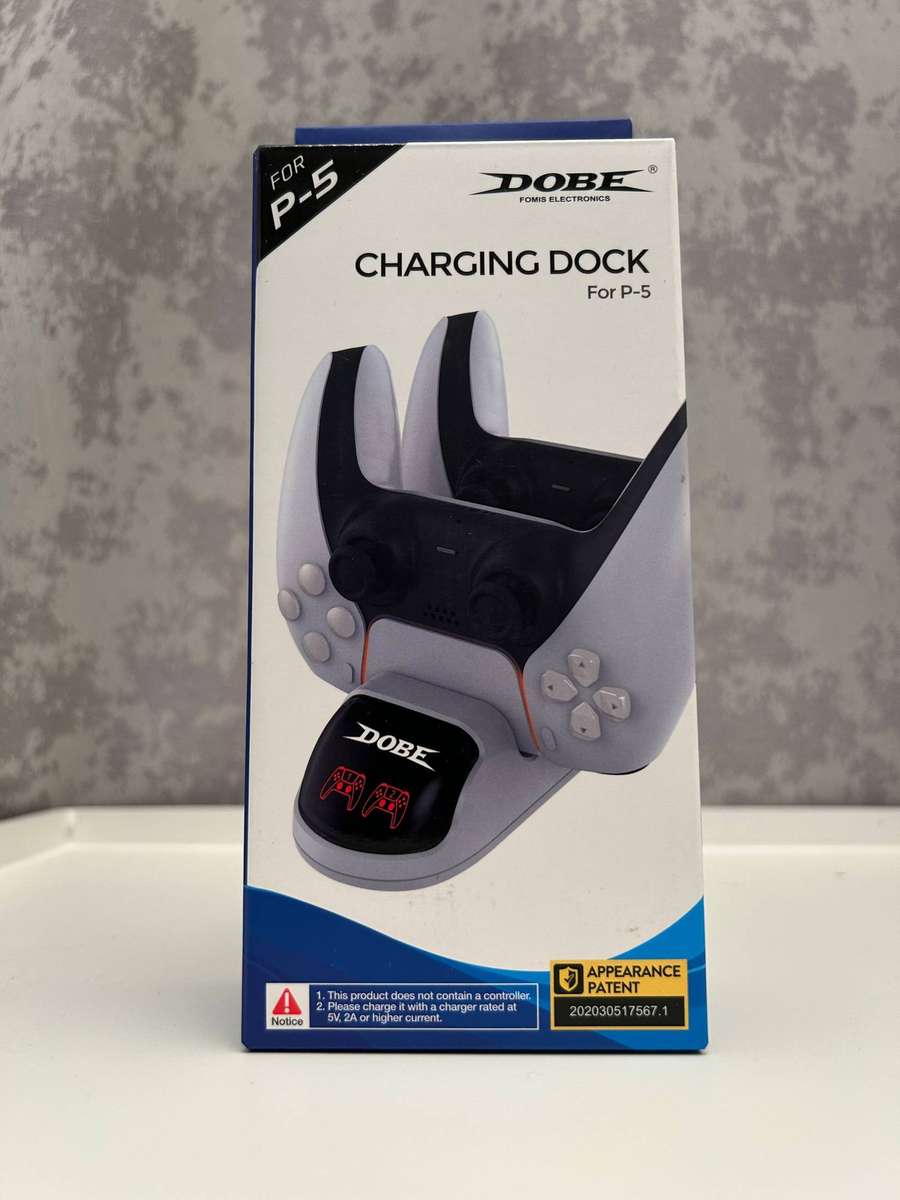 PlayStation 5 DualSense Dual Controller Charging Dock  DOBE  Charge 2 Controllers  USB-C