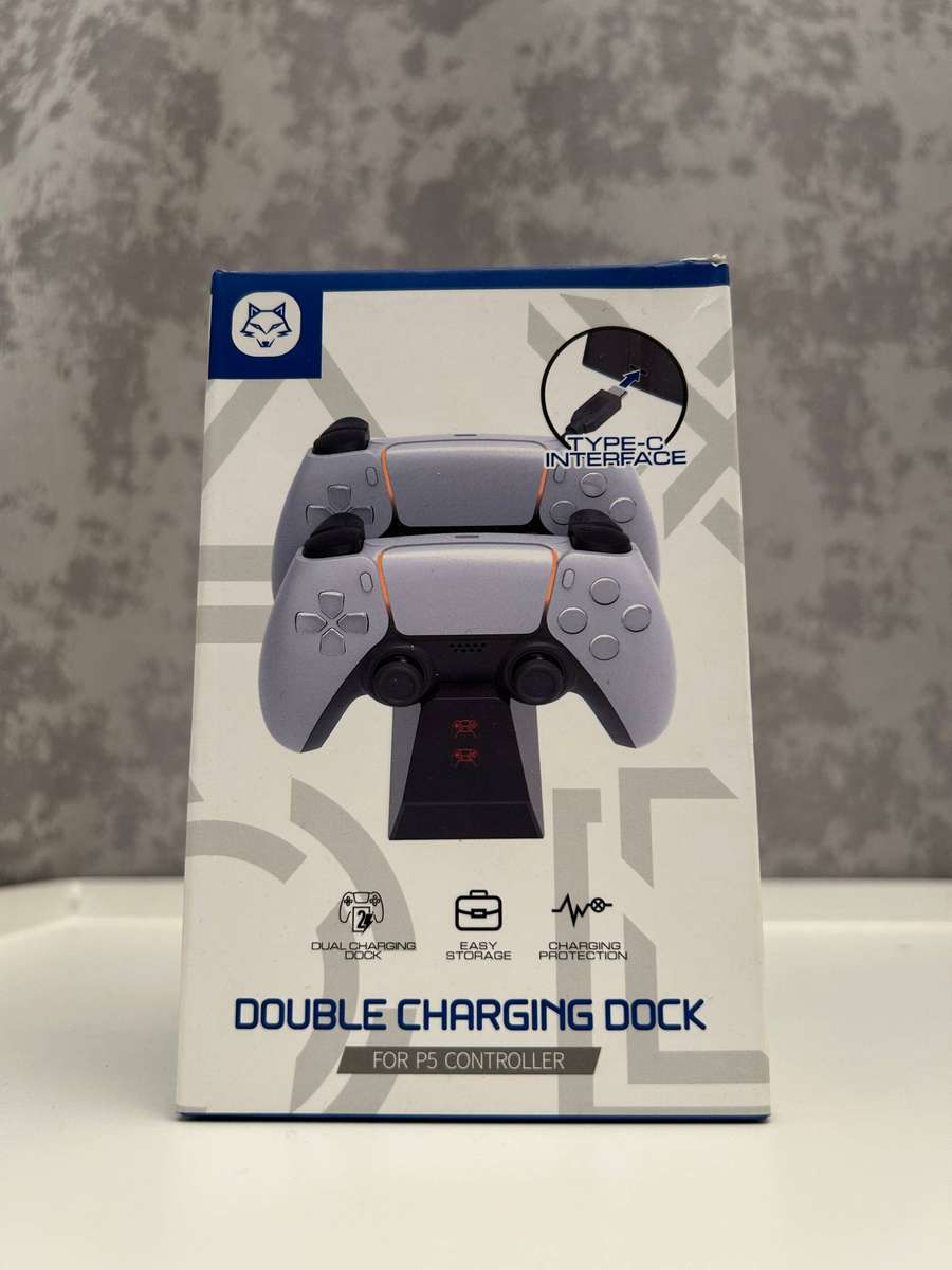 Fox Double Charging Dock for PS5 DualSense Controllers