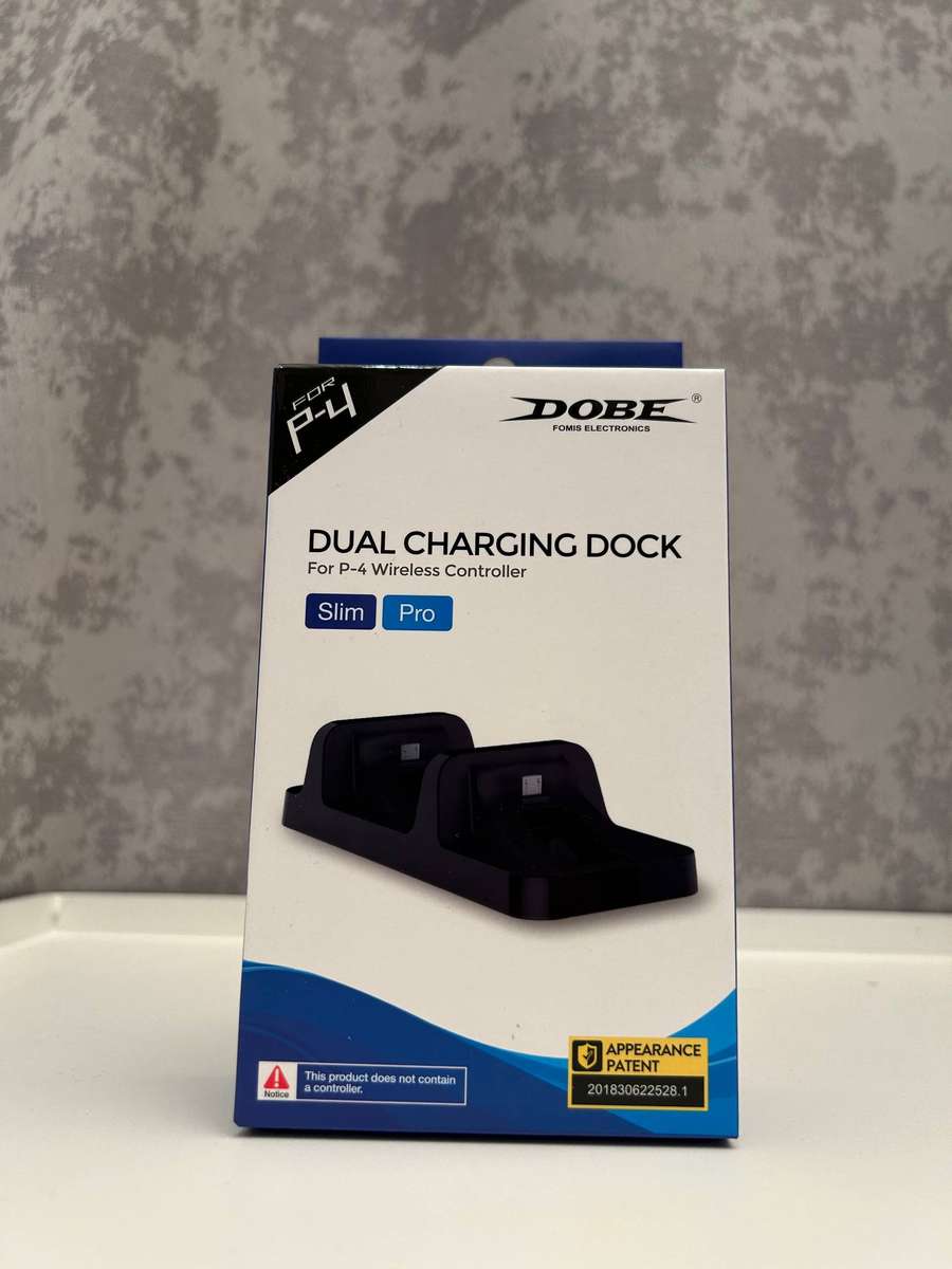 PlayStation 4 Dual Controller Charging Dock  For PlayStation 4 Slim & Pro Wireless Controllers