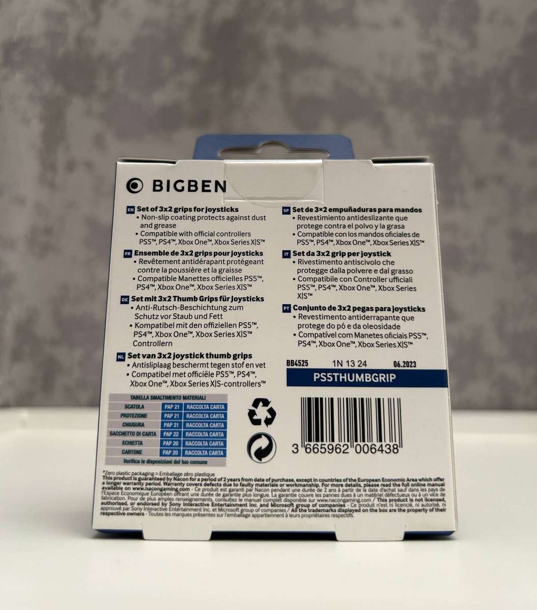Bigben 3x2 Joystick Caps for PS5