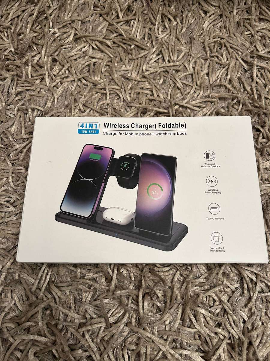 4-in-1 Foldable Wireless Charging Station