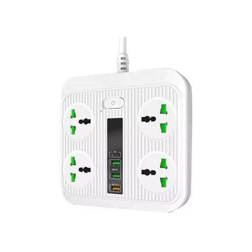 Earldom 3000W Power Socket with 40W PD & QC3.0 Fast Charging