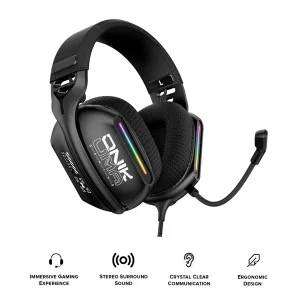 ONIKUMA X12 RGB Gaming Headset  Black