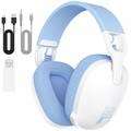 ONIKUMA B2 Three-Mode Wireless Gaming Headphones  Blue/White