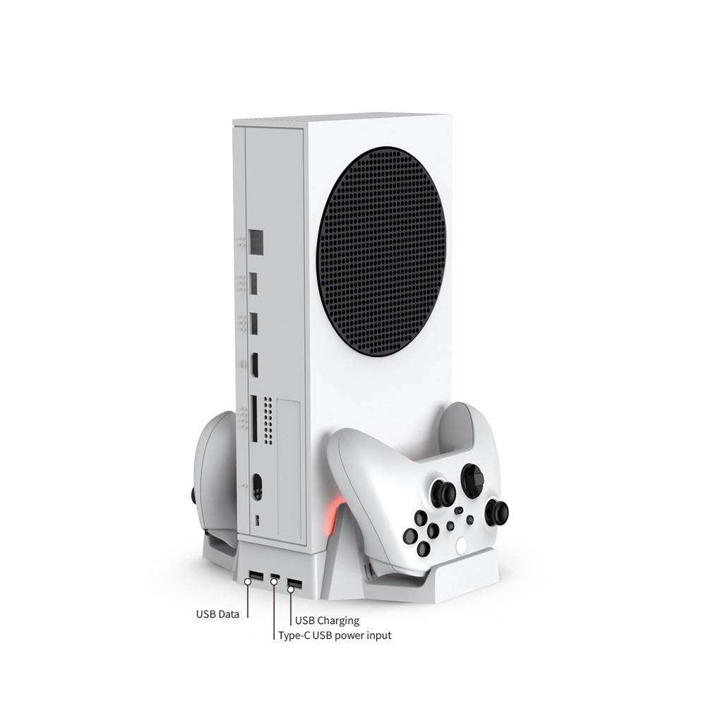 DOBE Xbox Series S Multifunctional Cooling Stand & Dual Charger Dock (TYX-0663)