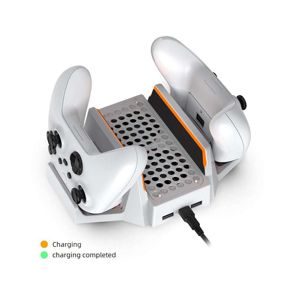 DOBE Xbox Series S Multifunctional Cooling Stand & Dual Charger Dock (TYX-0663)