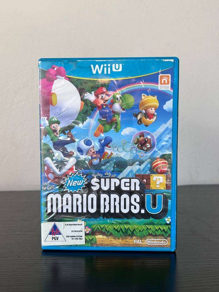 New Super Mario Bros. U (Wii U) - Original Nintendo PAL Edition - Complete in Box