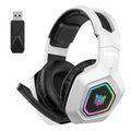 Onikuma B100 Wireless Gaming Headset - 3-Mode (BT/2.4G/Wired) - RGB