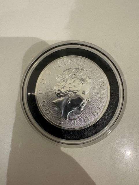 The Queen's Beasts 2021 2oz Silver Bullion Coin