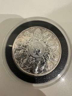 The Queen's Beasts 2021 2oz Silver Bullion Coin
