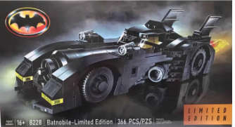 Limited Edition Batmobile 366Pcs Puzzle