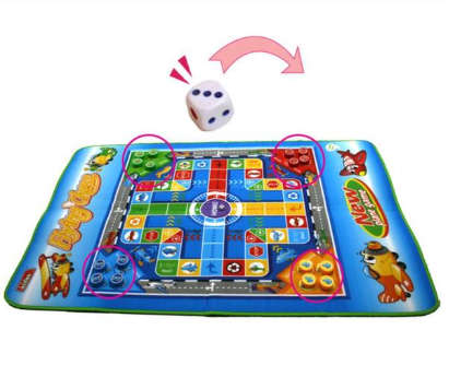 Beach Mat Giant Ludo / Flying Chess Game Mat