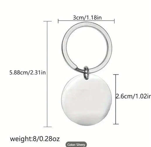 Best Dad Ever" Keyring