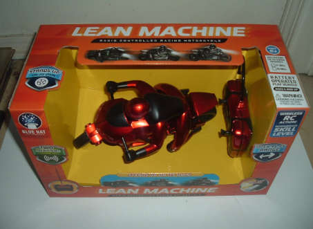 The Lean Machine Radio Controlled Racing Motorcycle