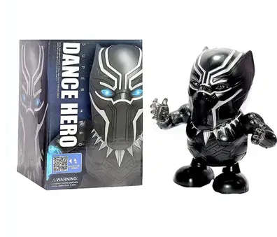 Battery Operated Dancing Marvel Avengers Black Panther Toy