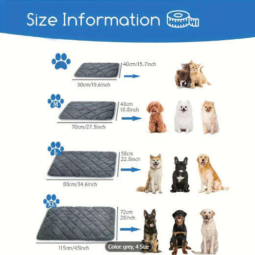 Self-Warming Pet Mat (70cm/27.5 inches x 48cm/18.8 inches)