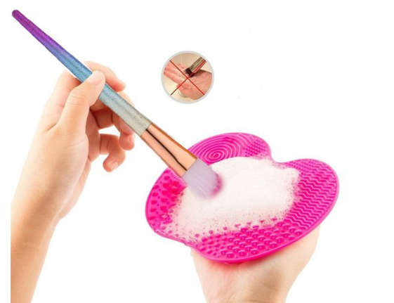 Silicone Make-Up Brush Cleaning Pad