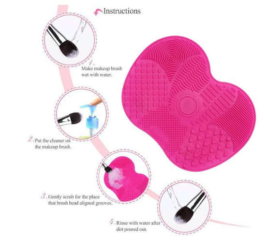 Silicone Make-Up Brush Cleaning Pad