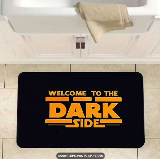 Welcome to the Dark Side Doormat