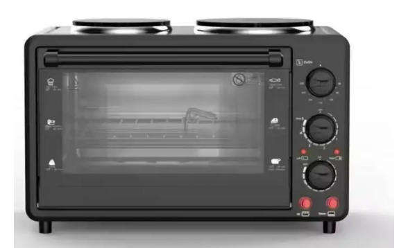 Digimark 3100W (LT33) 32 L Electric Oven with 2 Solid Hot Plates Today!