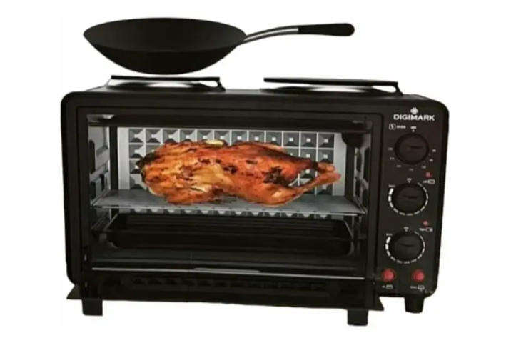 Digimark 3100W (LT33) 32 L Electric Oven with 2 Solid Hot Plates Today!