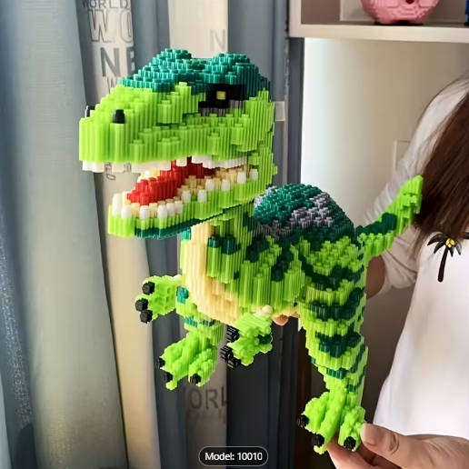 Dinosaur Puzzle Building Blocks Set 3204Pcs