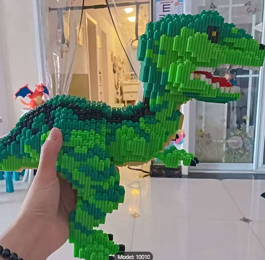 Dinosaur Puzzle Building Blocks Set 3204Pcs