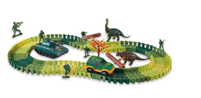 Dinosaur Track Set 217Pcs