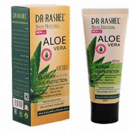 Dr. Rashel Skin Natural Aloe Vera BB Cream with SPF 50 Sun Protection!